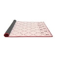 thumbnail image 2 of Ahgly Company Indoor Square Trellis Red Contemporary Area Rugs, 4' Square, 2 of 4