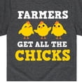 thumbnail image 3 of Case IH Farmers Get all the Chicks - Toddler Short Sleeve Graphic T-Shirt, 3 of 5