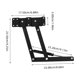 thumbnail image 2 of RUNROTOO 2Ud Bisagra Con Resorte Para Plegable Y Soporte De Levantamiento Durable, 2 of 8