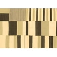 thumbnail image 1 of Ahgly Company Indoor Rectangle Abstract Brown Modern Area Rugs, 6' x 9', 1 of 4
