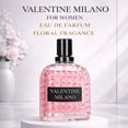 thumbnail image 4 of Valentine Milano for Women Eau de Parfum Spray – 3.4 fl oz / 100 ml – Floral Scent Fragrance with Jasmine & Rose – Long Lasting Women’s Perfume – Elegant Gift Bottle, 4 of 6
