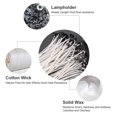 thumbnail image 3 of 150PCS Candle Wick Cotton Thread For Any Type Of Wax, Pre Waxed And Labeled. Multiple Sizes Available, Safe Material, 3 of 7