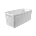 thumbnail image 3 of Cesta decorativa de plástico de yute para organización y almacenamiento, cubos perfectos para la oficina en casa, estantes de clóset, despensa de cocina y todos los elementos esenciales de, 3 of 9