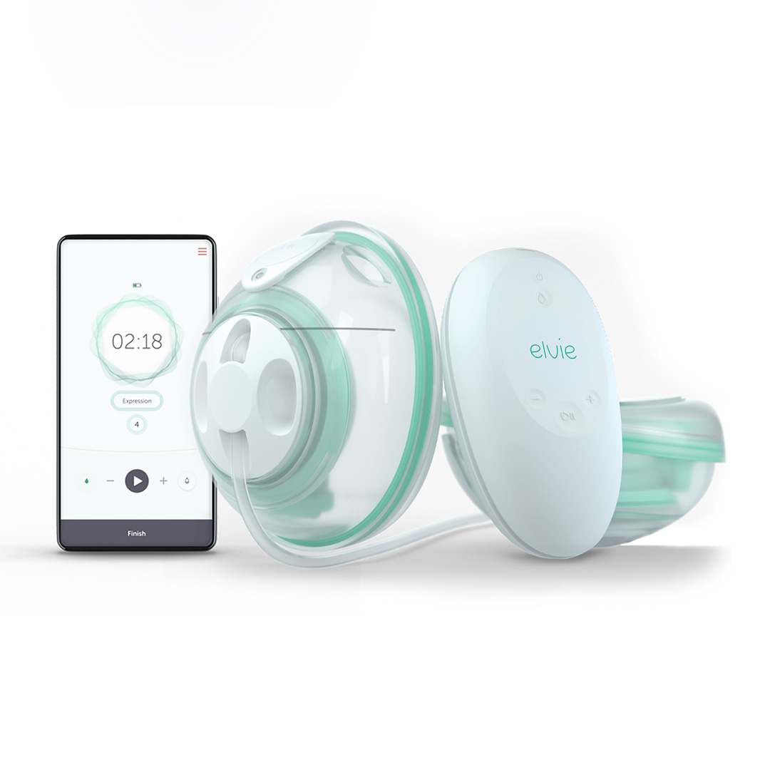 Elvie Stride Plus - Hands-Free, Hospital-Grade Electric Breast Pump with 3-in-1 Bag - image 2 of 6