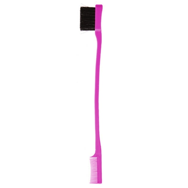 Women Hairbrush Edge Control Brush Double Sided Comb Hair Gel Smooth Natural Walmart Com Walmart Com