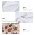 thumbnail image 2 of Yayeee Kitchen Hanging Hand Towels Set of 2 with Loop Bathroom Absorbent Tie Towel, Fall Acorns Pattern, 2 of 7