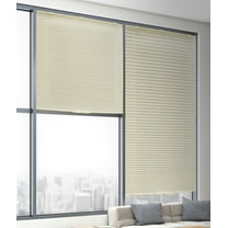 Lumi – Cordless Cellular Honeycomb Sun Shade, Room Darkening Ivory 48 x 64 in.