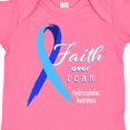 thumbnail image 4 of Inktastic Faith over Fear Hydrocephalus Awareness with Blue Ribbon Boys or Girls Baby Bodysuit, 4 of 5