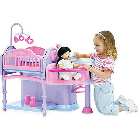 Deluxe Doll Nursery, 10-Piece Play Set - Walmart.com