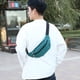 thumbnail image 4 of Bolsa de pecho unisex de color verde, bolsa de cintura para viajes, caminatas, carreras, senderismo, ciclismo, 4 of 6