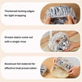 thumbnail image 3 of Kitchen Organization Solution Kitchen Aluminum Foil Film Covers and Insulation Lids for Fresh Meals and Easy Household Handling 10PCS, 3 of 5