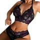thumbnail image 1 of Conjunto de lencería erótica de encaje Floral para mujer, ropa interior femenina, Sujetador de encaje, bragas, ropa interior Sexy, 1 of 4