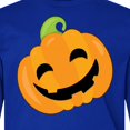 thumbnail image 4 of Inktastic Halloween Pumpkin Long Sleeve Youth T-Shirt, 4 of 5