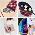 thumbnail image 5 of Picia Cute Dog Print Telescopic Pencil Case, Telescopic Pen Holder Telescopic Pencil Pouch Bag Stationery Pencil Case Box Storage Organizer Makeup Bag, 5 of 6