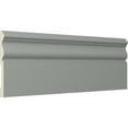 thumbnail image 2 of Ekena Millwork 4 3/4"H x 1/2"P x 94 1/2"L Bradford Baseboard Moulding (12-Pack), 2 of 6