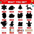 thumbnail image 2 of Kit de manualidades Max Fun Christmas Scratch Art, 96 unidades, para niños, 2 of 8