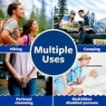 thumbnail image 6 of New Road Health Supply - No Rinse Bathing Adult Wipes, for Elderly and Bedridden, pH Balanced and Hypoallergenic, Travel and Camping Essentials, 25 Ct, 6 of 6