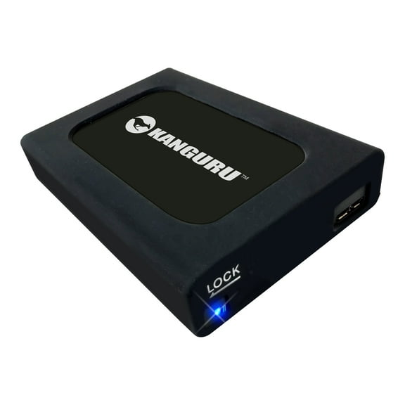 Kanguru UltraLock U3-2HDWP-2TS 2 TB Portable Solid State Drive - 2.5" External - TAA Compliant