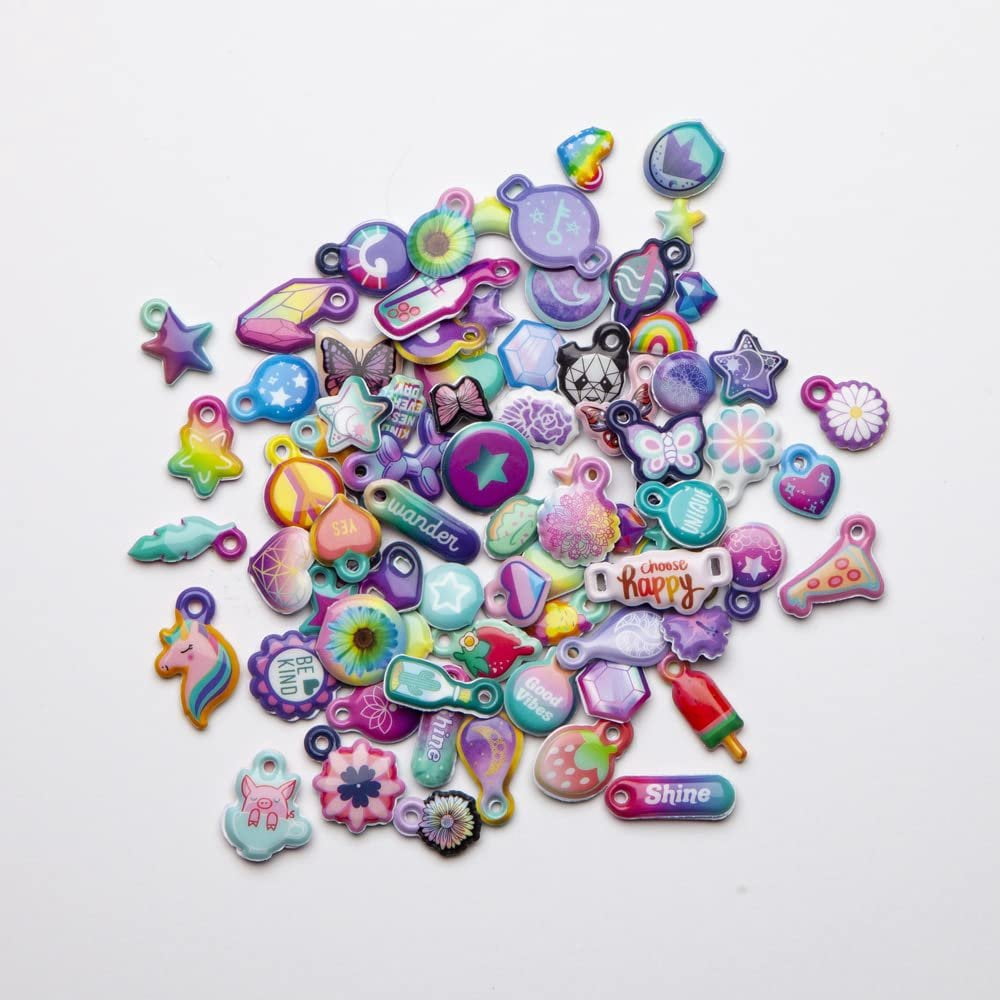 Craft-tastic  12 Days of DIY Charm Jewelry  Count Down to Fun with 12 Days of Puffy Charm DIY Surprises Bracelets, Rings, Hair Charms, Earrings, and More  Creative Arts & Crafts Gift - Ages 6+