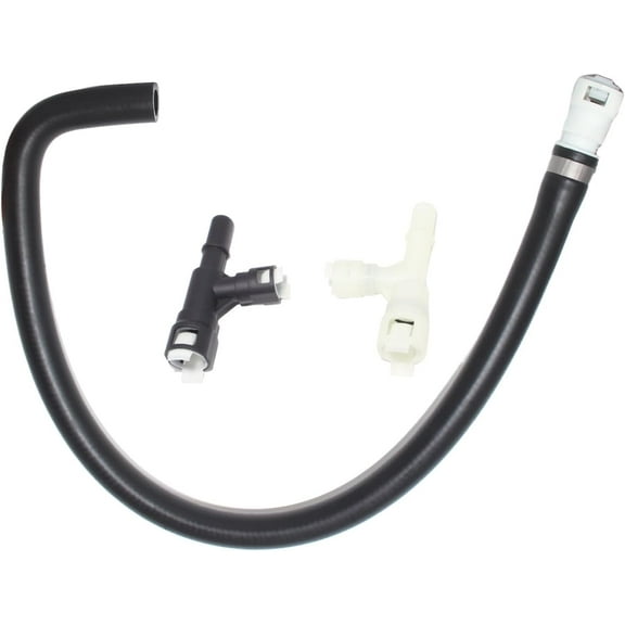 Aniceparthy Replaces 15145587 Engine Heater Inlet Hose Replacement for Cadillac, Chevrolet, GMC Models Includes 2 Connectors 15051852, 15195404, 626-564