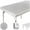 C, variant on Waterproof Table Cloth, Elastic Fitted Rectangle Tablecloth for 6 Foot Tables (30"*72") - Indoor Outdoor Use for Kitchen, Dining, Picnic, Camping - Machine Washable, By Preplabs