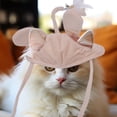 thumbnail image 3 of LAZIOEGR Head‑Wearing Cat Teaser Wand – Interactive Bunny‑Hat Toy with Feathers, Protects Furniture, Ideal Gift, 3 of 9