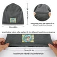thumbnail image 2 of Spirited Away Beanie Men Slouchy Knit Skull Cap Warm Stocking Hats Guys Women Winter Beanie Hat Cuffed Plain Hat, 2 of 8