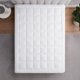 thumbnail image 4 of Funda de colchón Serta ComfortSure Queen, con parte superior acolchada, blanca, 4 of 9