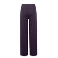 thumbnail image 5 of Womens Cargo Pants Wide Leg Straight Leg Bootcut with Pocket Sweatpants Yoga Stretch High Waisted Casual Jogger Pants Fleece Lined Lounge Drawstring Baggy Pants Dark Purple L, 5 of 6