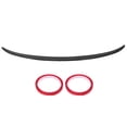 thumbnail image 1 of Fugacal Rear Trunk Spoiler Protector Lip M Performance Style Fit For BM-W 5 Series F10 Sedan 2010-2016 Glossy Black, 1 of 8