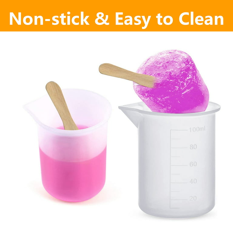 1pc Diy Craft Mold - Dripping Glue, Silicone Color Mixing Cup, Silicone Mold,  Separable Cup, For Pouring Silicone Resin, Epoxy Resin, Etc.