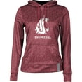 thumbnail image 2 of Women's Crimson Washington State Cougars Engineering Pullover Hoodie, 2 of 3