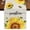 Gray Yellow, variant on Sunflowers Bees 36 Inch Table Runner, Grey Check Sunshine Watercolor Floral Farmhouse Dresser Scarf Cotton & Linen Tablerunner for Dining/Kitchen Island/Holiday Party Décor Small 13" x 36"