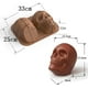 thumbnail image 2 of Molde de silicona 3D para Halloween, molde para hornear con calavera grande, molde para pastel de silicona con calavera, bandejas grandes para hornear pasteles con calavera fantasma para fiesta de, 2 of 4
