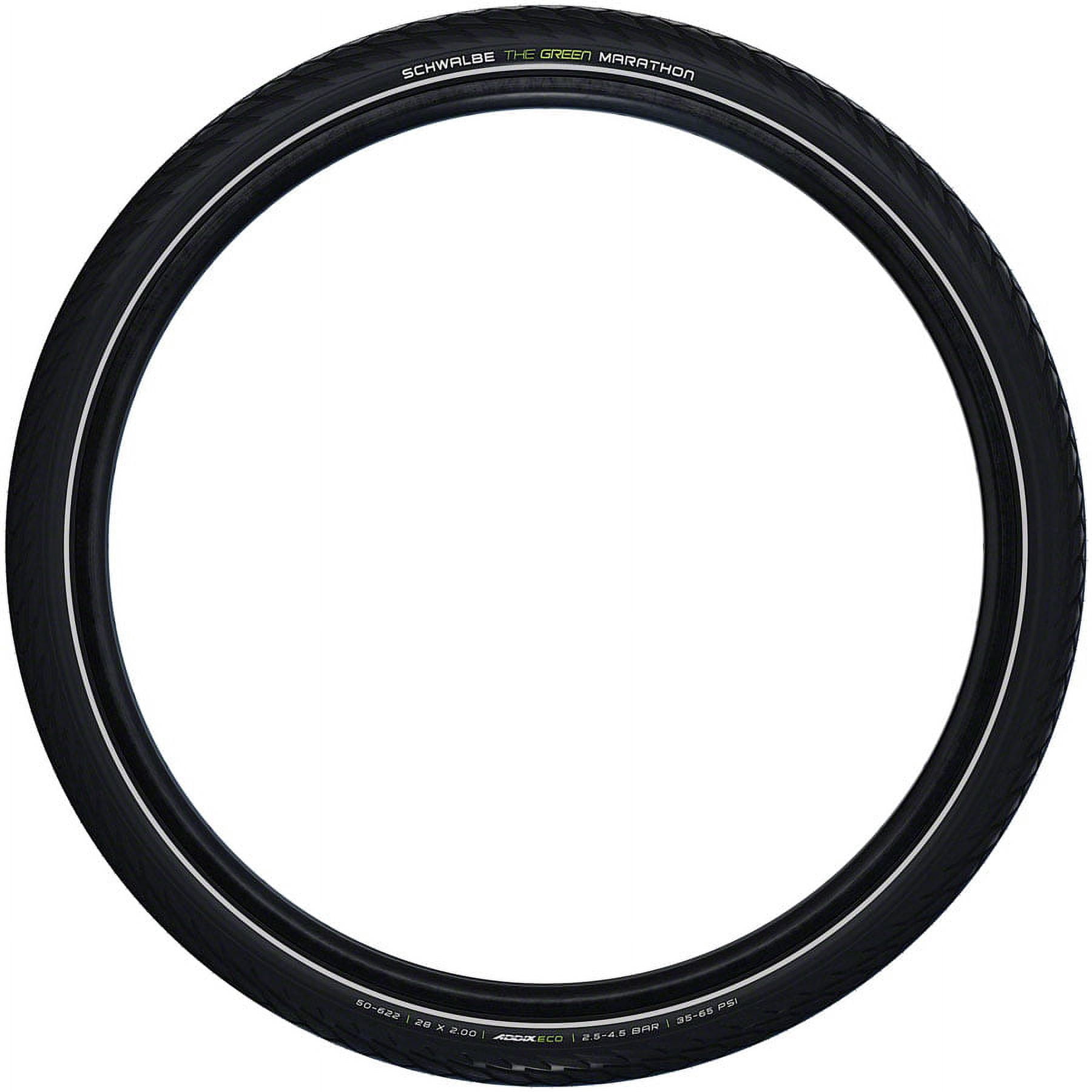 Schwalbe Green Marathon E25 Tire, 700x35, Black/Reflex - Walmart.com