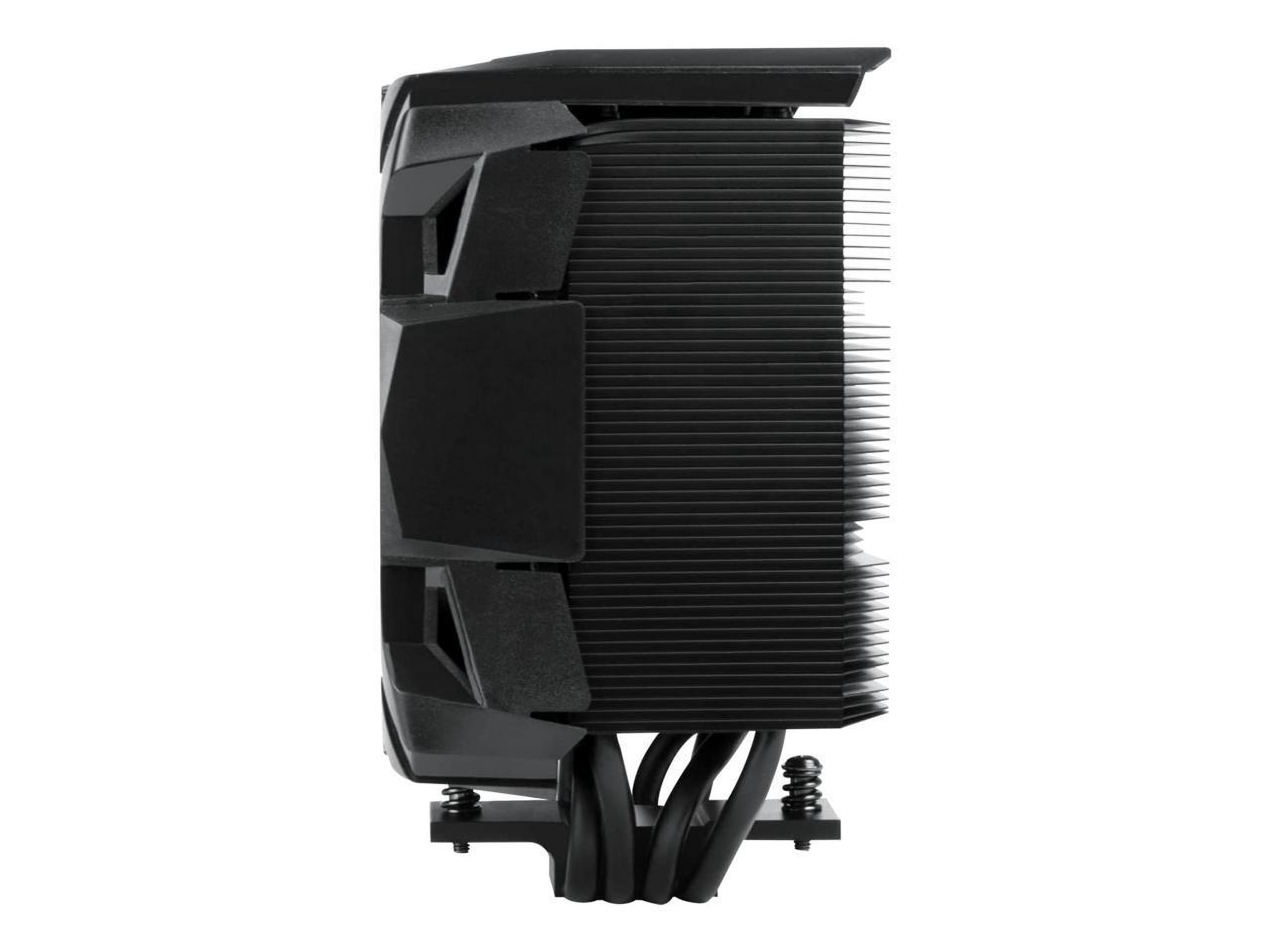 ARCTIC Freezer A35 RGB - Single Tower CPU Fan with RGB, AMD Specific, Pressure Optimized 120 mm P-Fan, 200-1700 RPM CPU Air Cooler, 4 Heat Pipes, incl. MX-5 Thermal Paste - Black