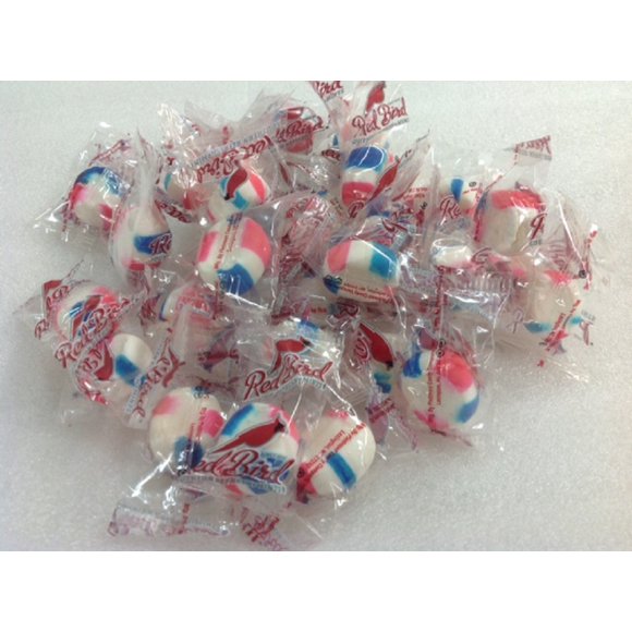 Red Bird Cotton Candy Puffs