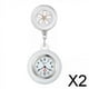 thumbnail image 1 of Reloj de bolsillo CUTICAT con clip reloj de enfermera 2 piezas, 1 of 8