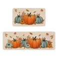 thumbnail image 1 of Cozy Home Thanksgiving Themed Exquisite Carpet Set Of Two Elevating Holiday Atmosphere With Gratitude In Every Step Caramel Blanket Bedroom Area Rug Tan Blankets Throw Blanket with Pom Poms Blanket, 1 of 6