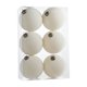 thumbnail image 2 of Adornos de bolas de terciopelo, 6 piezas, 3,15 pulgadas, para árbol de Navidad, baby shower, primera Navidad, fiesta de cumpleaños de niña., 2 of 5