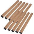 thumbnail image 1 of BEADCEST 10Pcs Round Packing Tubes Khaki Artwork Storage Shipping Protection For Posters, 1 of 6
