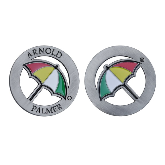 NEW PRG Golf Arnold Palmer Milled Umbrella Ball Marker