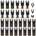 thumbnail image 1 of 28Pcs Oscillating Saw Blades Titanium Coated Arc Edge Multitool Blades Sharp Wear Resistant Oscillating Blades Fast Cutting Saw Blades, 1 of 1