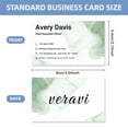 thumbnail image 4 of Custom Business Cards for Small Business, Thick Cardstock Double-Sided Printed, 7 Premium Templates or Upload Your Own Design, 3.5" x 2", 100 Cards, 4 of 9