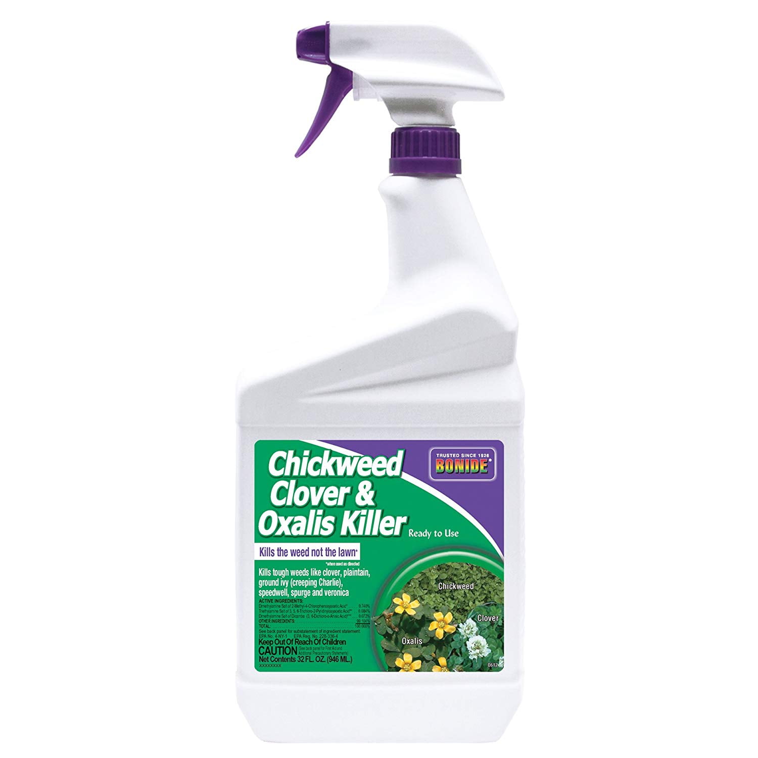Bonide 1 Quart Chickweed Clover and Oxalis Weed Killer 0612, 1Quart