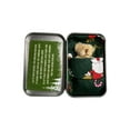 thumbnail image 5 of Cute Mini Bear Christmas Pocket Bear Hug Toy Stuffed Animal Plush Tiny Bear Doll with Tinbox Kids Christmas Favor Gift, 5 of 11