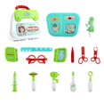 thumbnail image 4 of Juego de juguetes de Doctor para niños, juego de simulación de rol, Kits de Doctor, juguete con caja de almacenamiento, regalo de cumpleaños para niños y niñas oso de fresa Electrónica, 4 of 5
