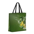 thumbnail image 2 of Vsdgher Friut Avocado print Tote Bag for Women Shoulder Bag with Zipper Large Shoulder Bag Handle Handbag Portable Washable for Travel, Work, 2 of 8