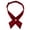 Dark Red, variant on 10 PCS Womens Girls Men Boy Solid Color Party Wedding Bowties Bow Ties Necktie