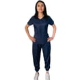 thumbnail image 3 of Jogger Conjunto Pantalón Dama Color Azul Marino Talla Chica Marca Emil SaEs, 3 of 4